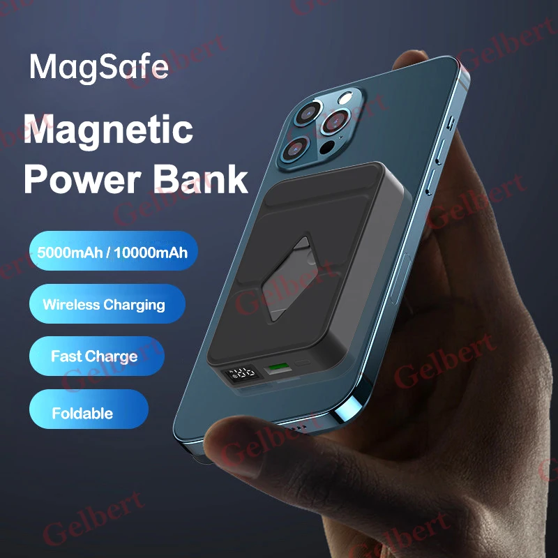 New Wireless Powerbank Fast Charging PD 20W Slim Power Bank Magnetic Portable Phone Battery Pack For iPhone 14 13 12 Laptop