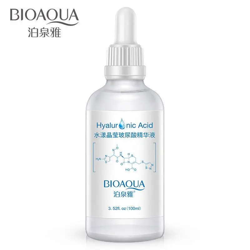 Factory BIOAQUA Images GMP factory natural anti-wrinkle essence hyaluronic acid face serum for skin care