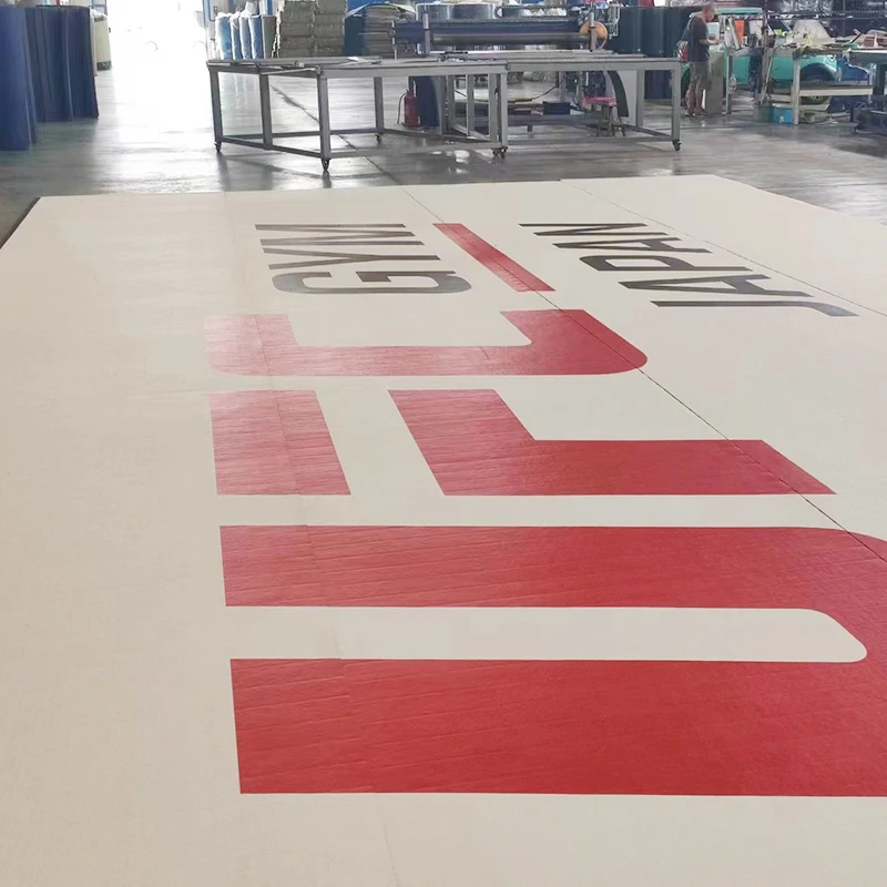 QTMAT Custom Roll out bjj mma mats martial arts cheap wrestling training mats tatami for judo