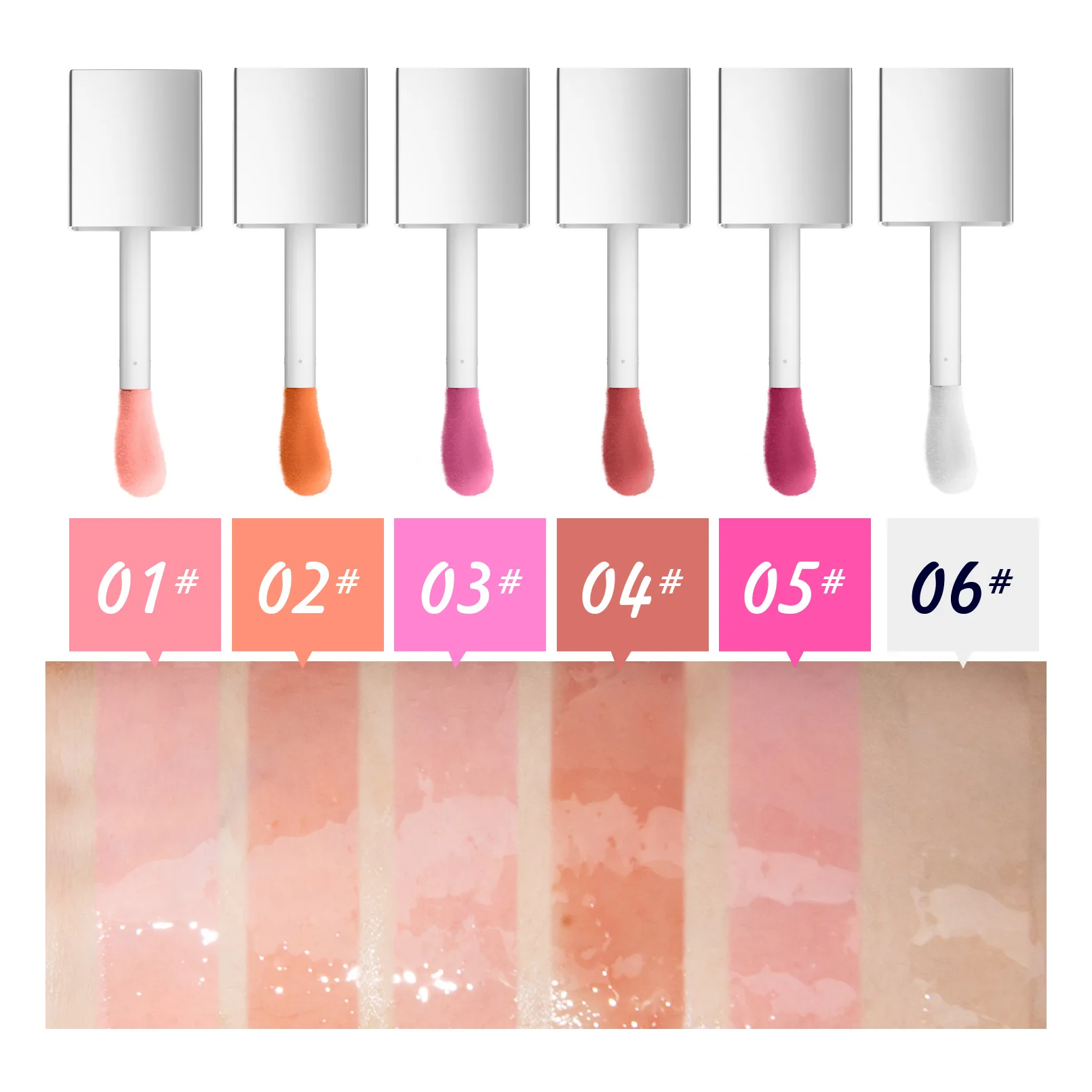 best lip gloss 2023  6 flavor private label oil lip plumping lip plumper gloss makeup