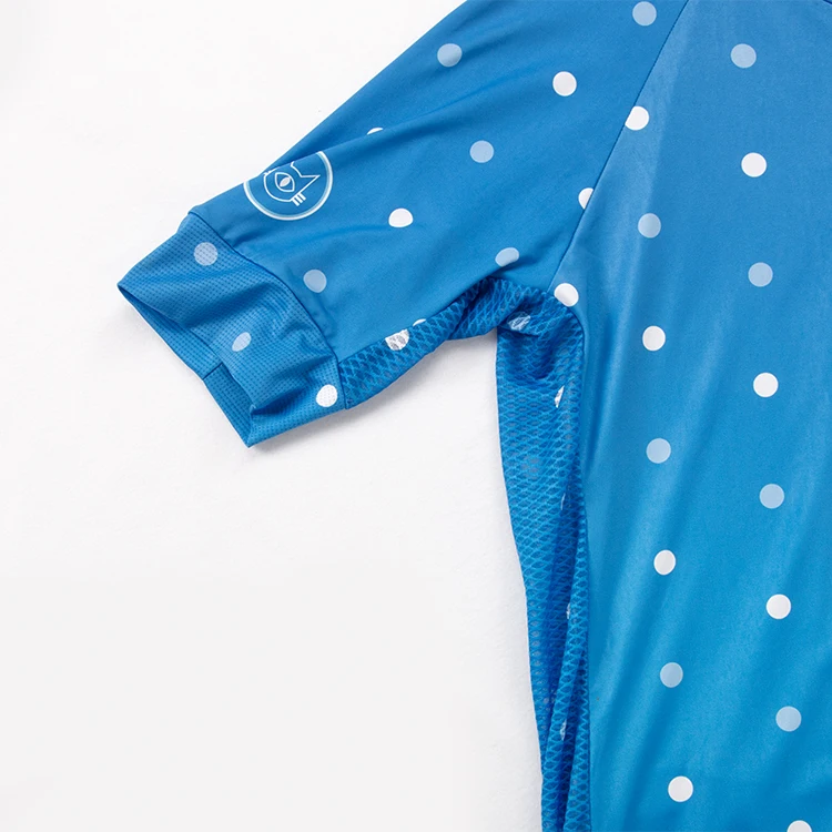 Custom Logo Comfortable All-Round Short Sleeve Bicycle Clothing Hot Sale Quick Dry Breathable Features Low MOQ Cycling Jersey