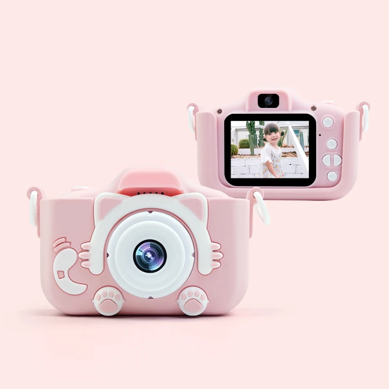 2019 Hot Sales 5MP Dual Camera For Children 2 Inch 720P HD Display Mini Kids Digital Camera