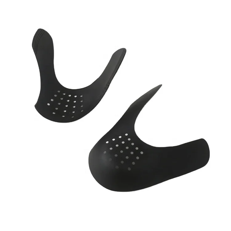 Custom LOGO Shoe Crease Protectors Toe Guards Anti Wrinkle Sneaker Shoes Crease Protectors Thin and comfortable TPE  plastic