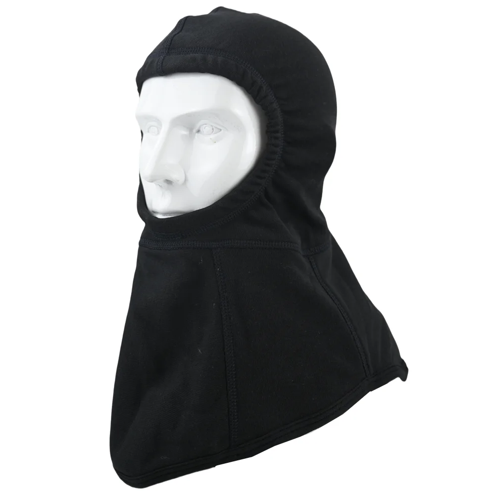 ANBEN FIRE Black Double Layers Emergency Fireproof Balaclava Fire Hood Resistant Hood For Firefighter Fire Retardant Hood