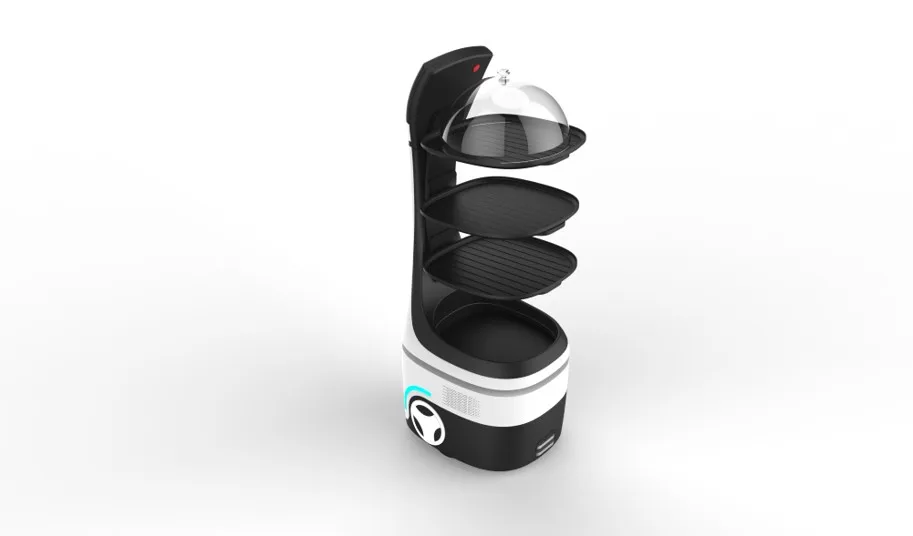 2020 Quality Design Autonomous Delivery Robot Waiter