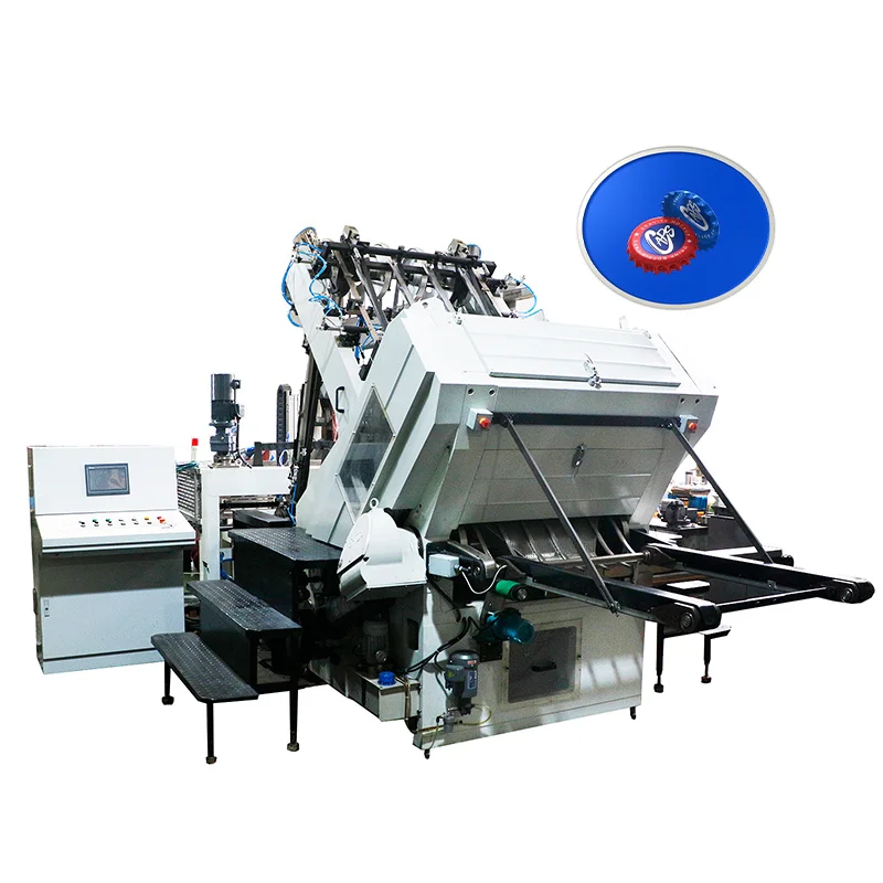 Hot Selling High Efficiency  Automatic Bottle Cap Making Machine Crown Cap Automatic Press Machine