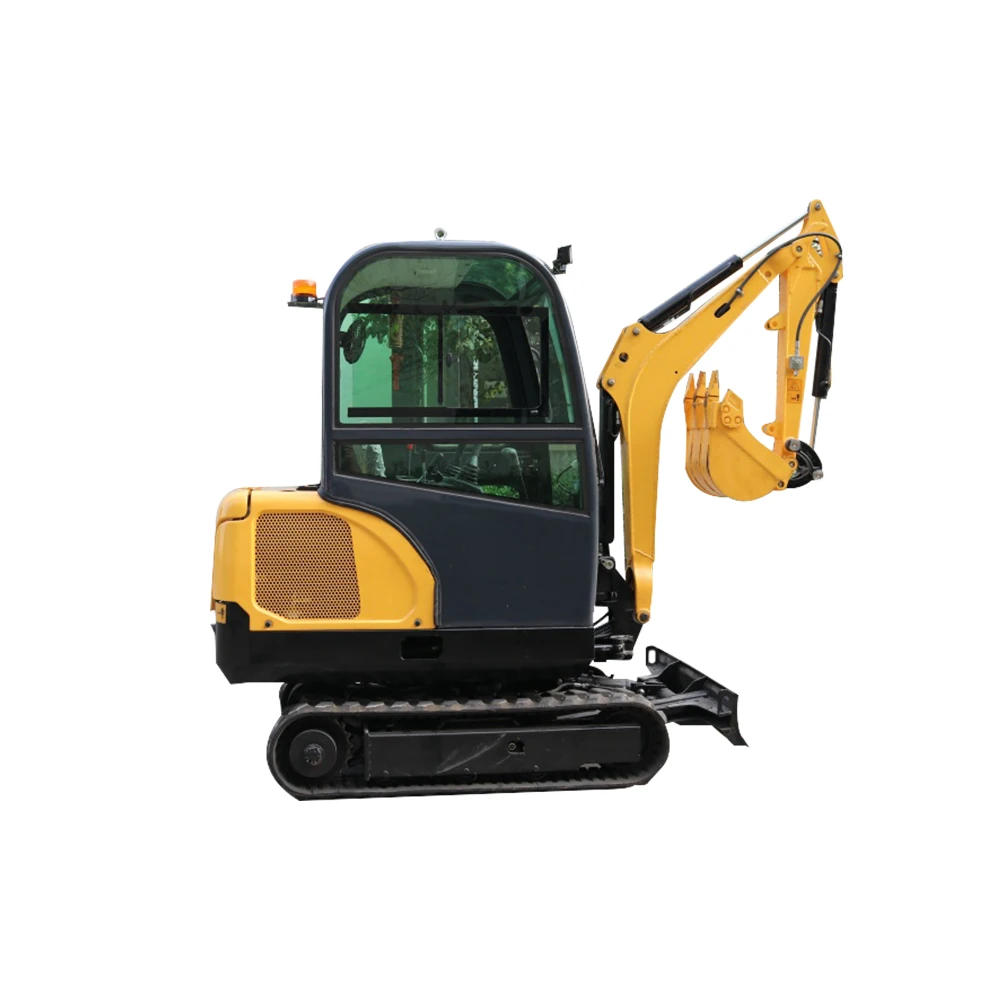 Мини-экскаватор, гусеничный микро-экскаватор, 1 тонна 2 тонны, гидравлическая малая Землеройная техника, экскаватор для продажи
