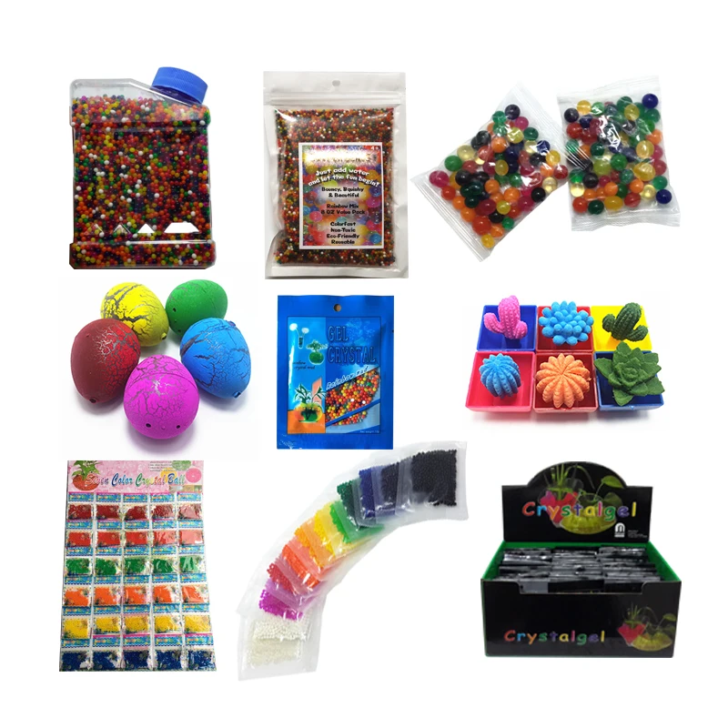 
LF-04 linkfun 2.5-3.0 mm good quaility water balls water beads crystal soil 