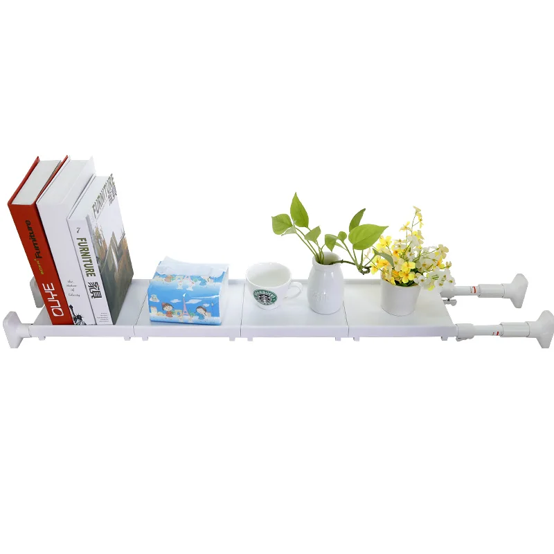 retractable household bathroom storage organizer toilet paper holder storage shelf WTS-97