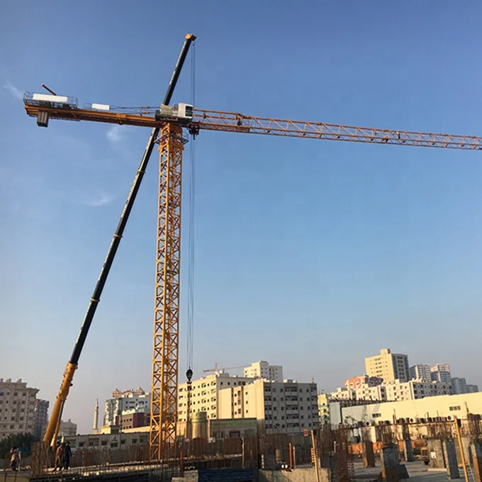 Beat price XGA6515-8S XCM G 8t 65m jib length hammer head tower crane qtz125 for sale in dubai