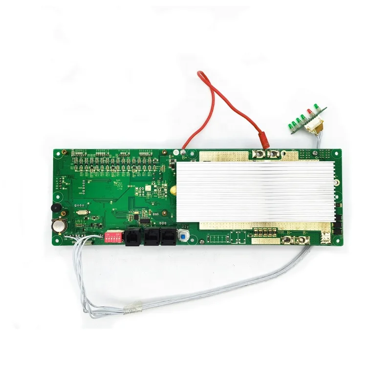 MERITSUN smart bms 16s 48V 3 2 V lifepo4 200A с ЖК-дисплеем RS485 CAN communication can