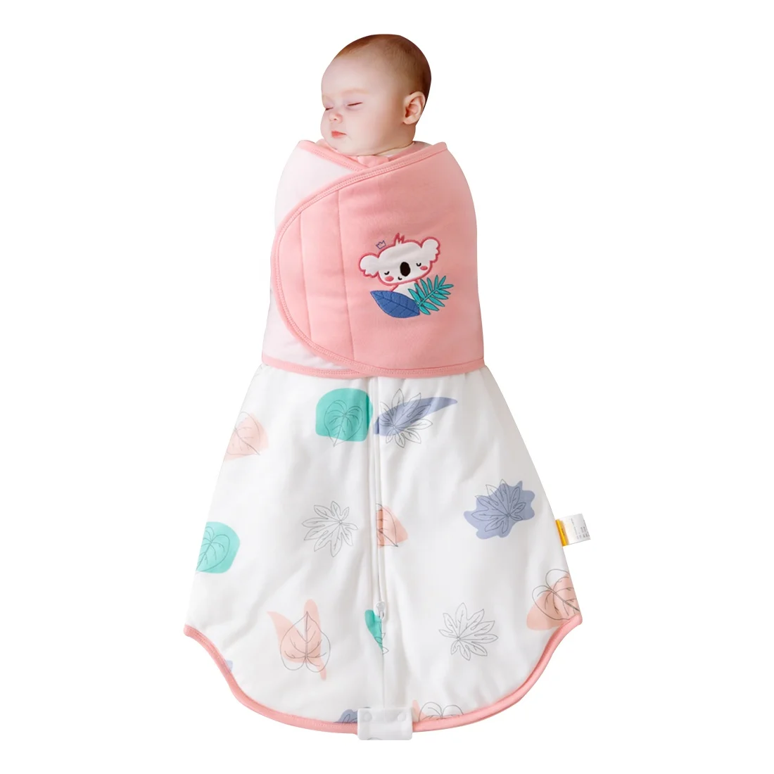 100% Cotton Baby Sleeping Bag Infant Sleep Sacks Newborn Swaddle Wrap Baby Anti Tip Quilt 0-6 Months