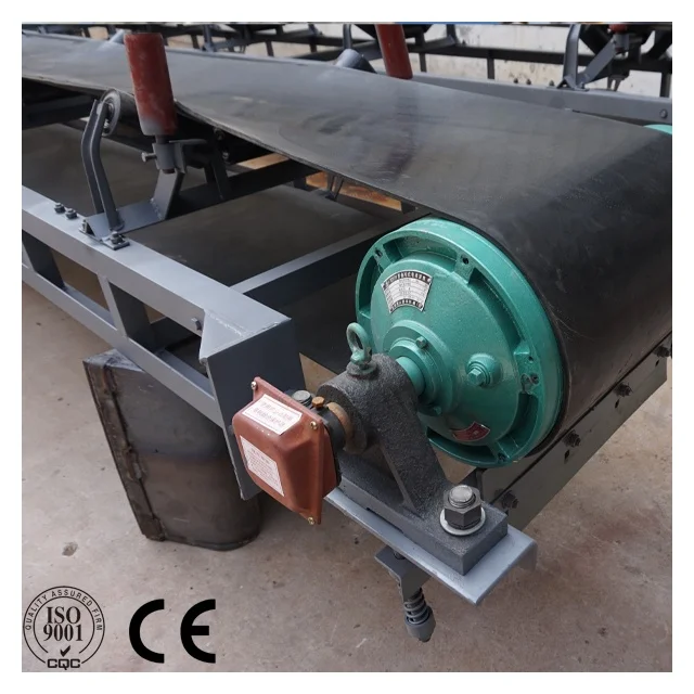 Sand Gravel Mobile Belt Conveyor with Hopper