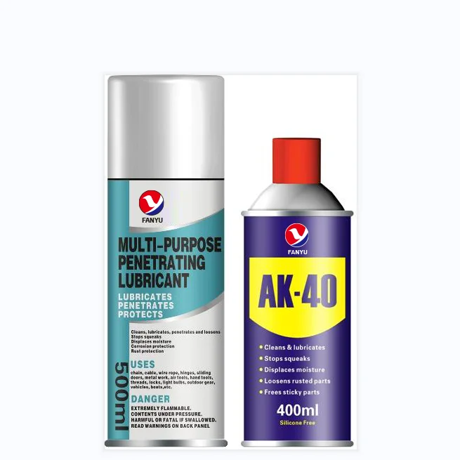 Private Label Car Care Oil Lubricante Multipurpose Anti-Rust Lubricant Spray