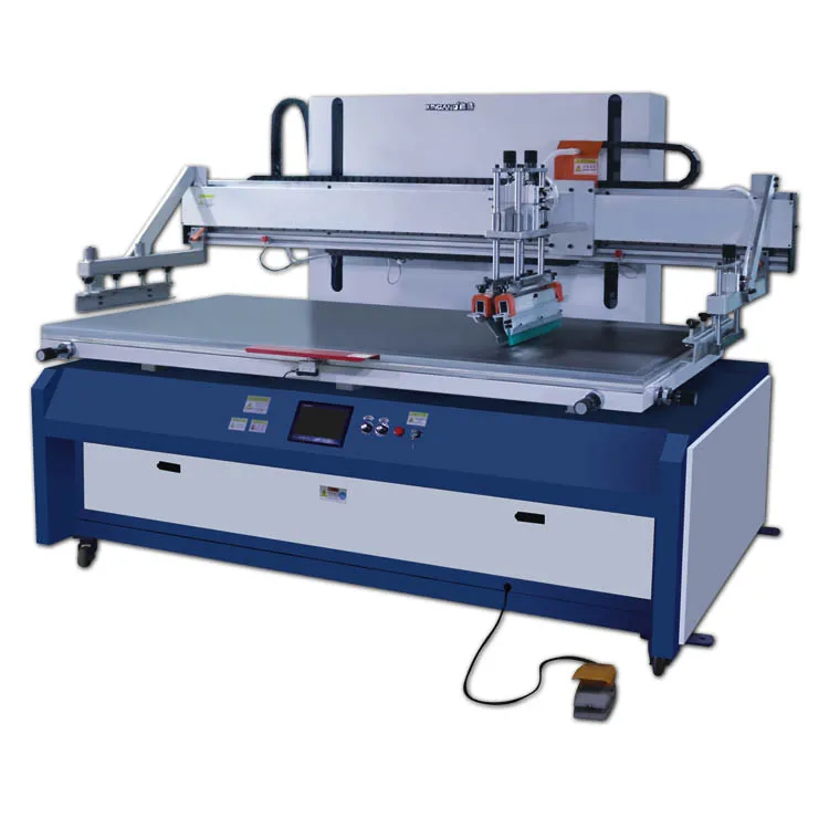 3D wooden EVA plastic building block jigsaw screen printing machine