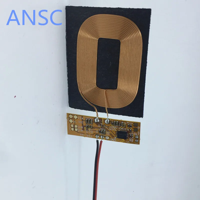 5V 1A 5w QI беспроводной приемник модуль беспроводной зарядки PCBA
