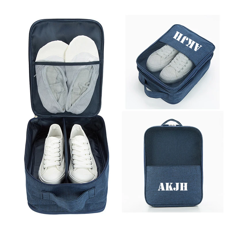 Promotional Sport Soccer Basketball And Golf Gym Outdoor Shoes Bag With Zipper Closure Shoe Bag Mesh Bag