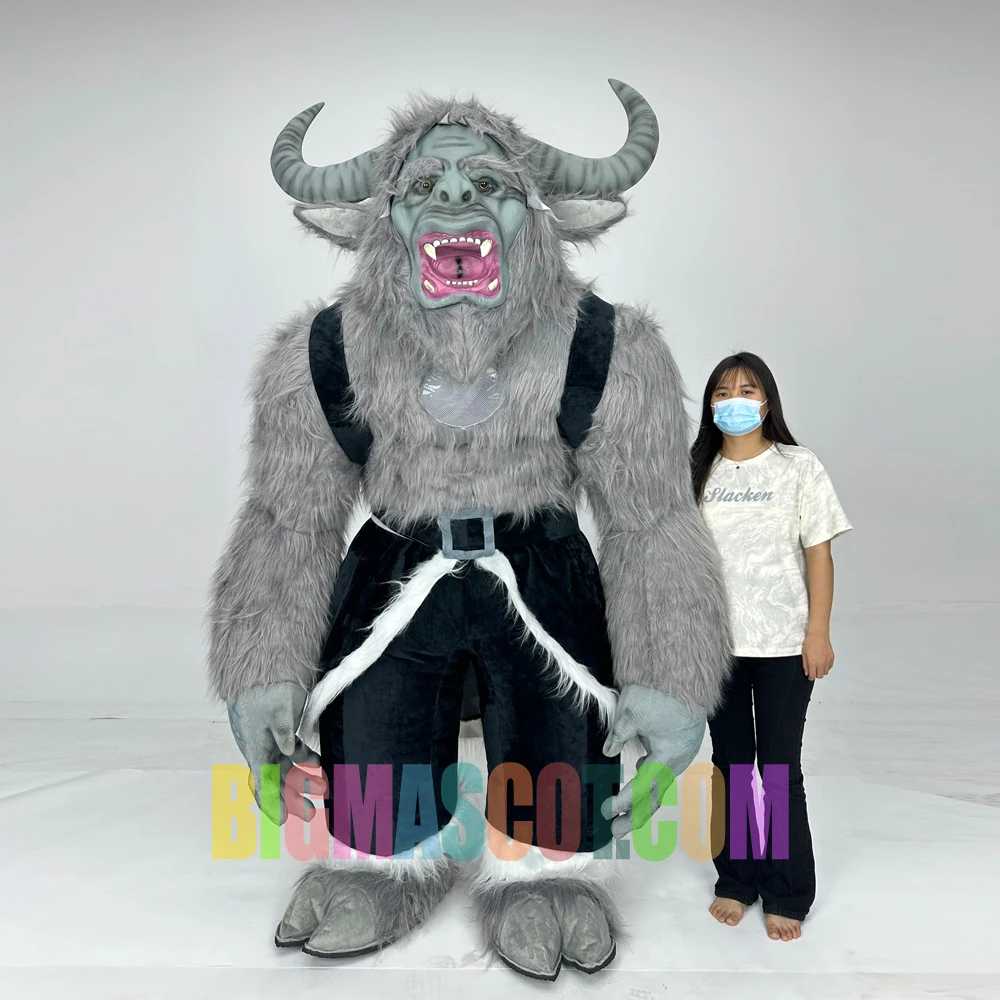 Хит продаж костюм для Хэллоуина взрослых Sully Monsters Inc страшный надувной талисман косплея вечеринки и рекламы