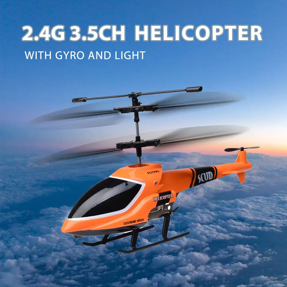 2.4g 3 Channels Rc Helicopter With Gyro and Light Rc Helicopter Altitude Hold Remote Control Toys Helicopter Rc for Kid