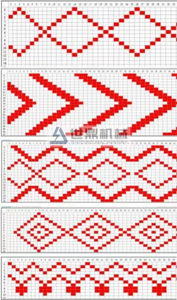 Jacquard loom pleating machine for curtains dress bedclothes