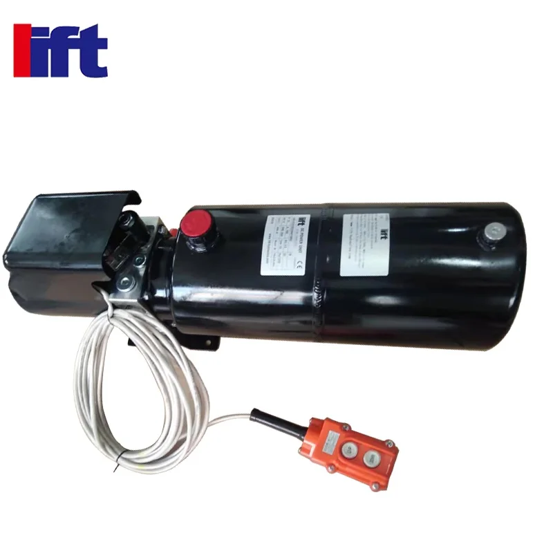 Подъемный гидравлический силовой насос 12 В 180 бар 1600 Вт грузовик, самосвал, прицеп 8л самосвал