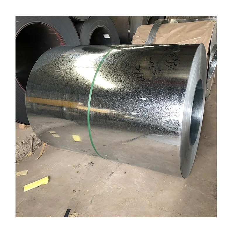 Dx51d a25 cold rolled zinc coating Galvanised roll 1.6*1220mm Galvanized Steel Strip Coil 0.4mm Thickness Z180 Gi Sheet Coil 90g