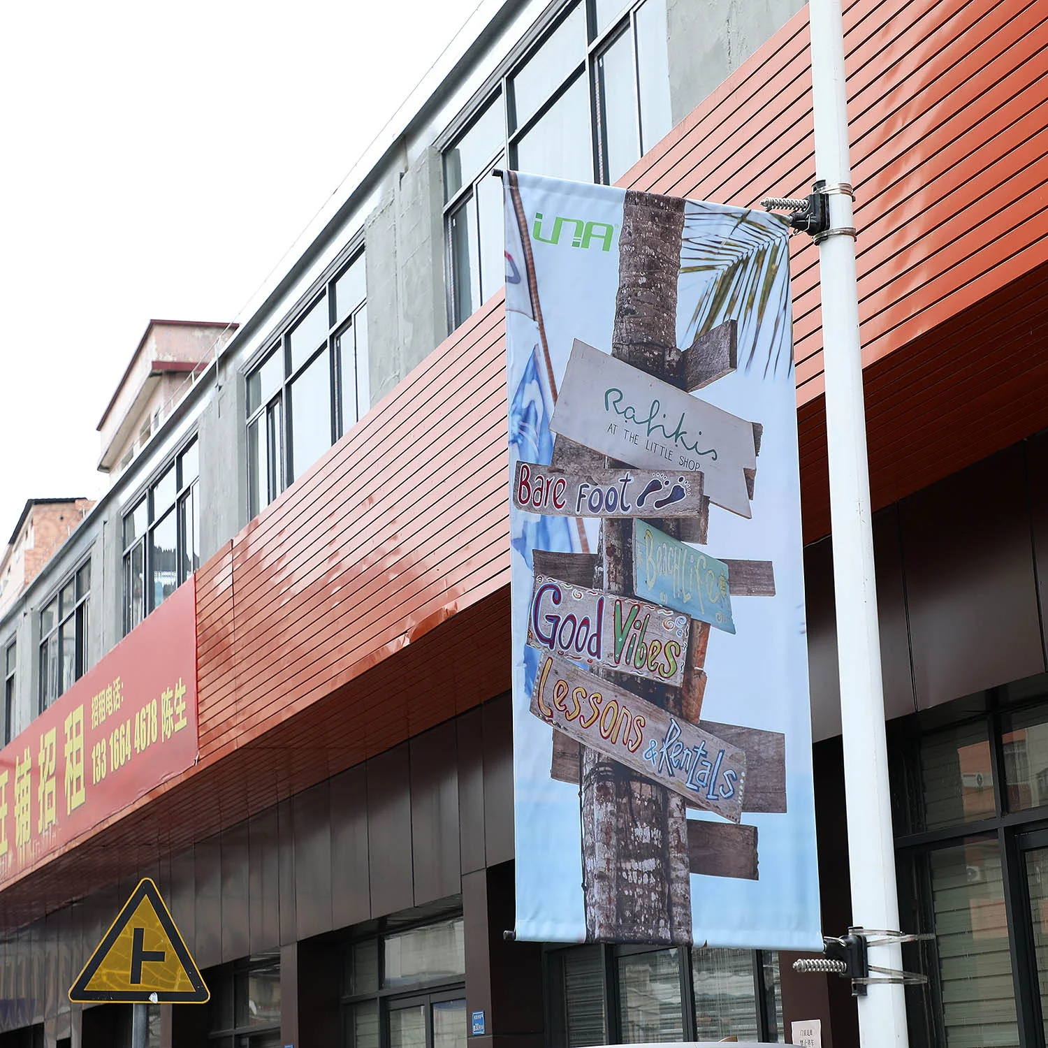 Iron Street Light Pole Advertising Flag Fixing Hardware