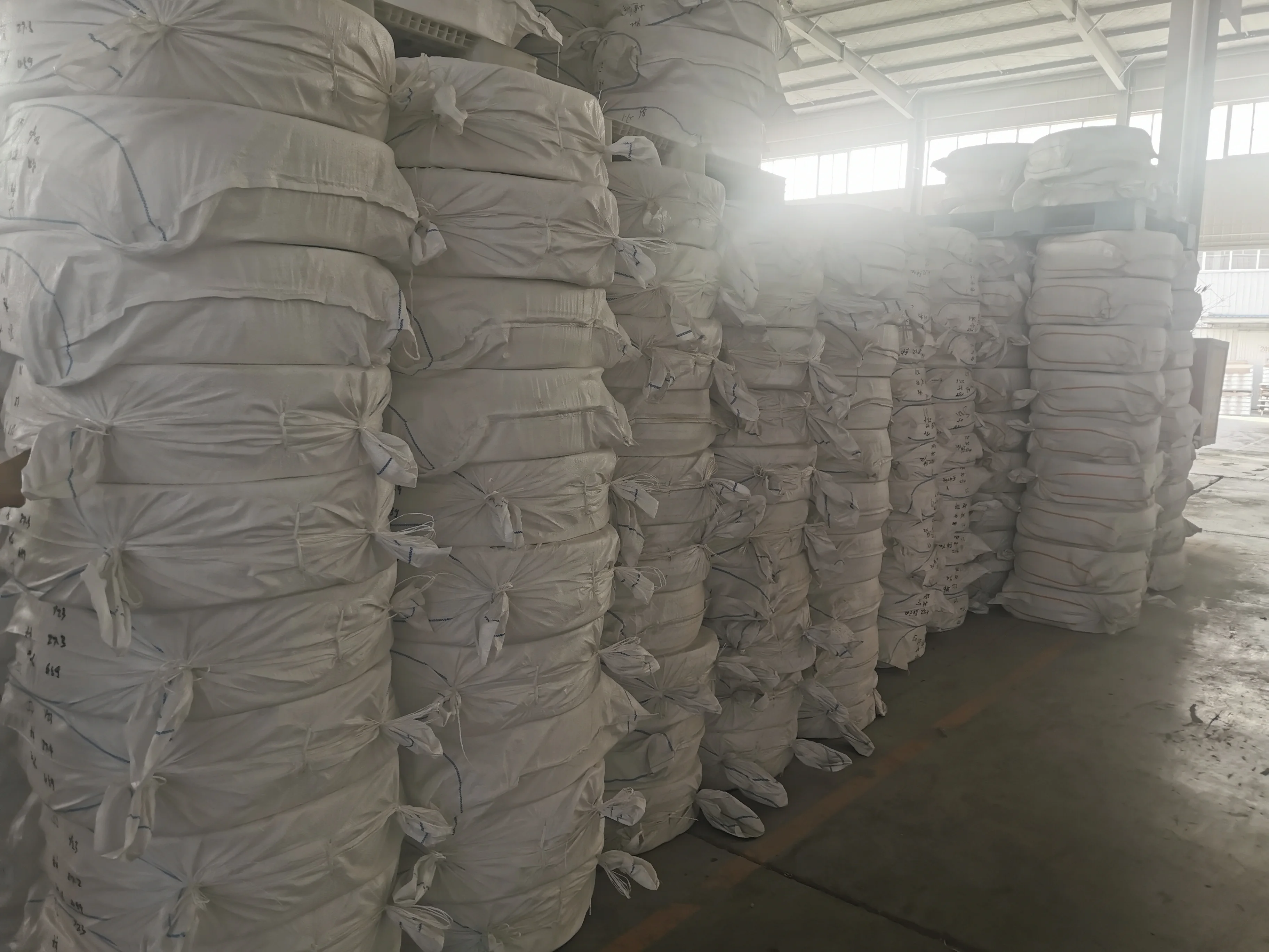 GRS CE Certified Factory 100% Virgin PP Coated White Raffia Polypropylene Woven Fabric for FICB Bag