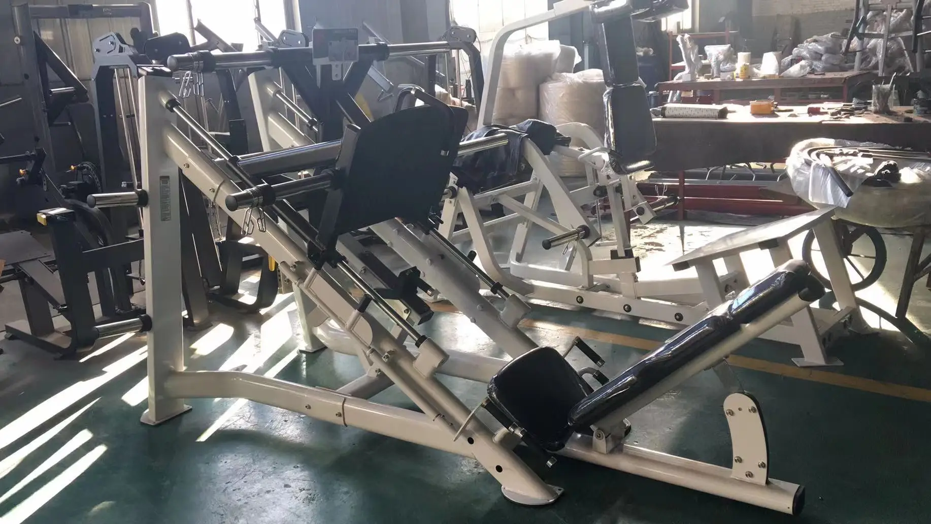 Commercial Strength Training Linear Leg Press New Plate Loaded Incline Leg Press Machine 45 Degree Leg Press