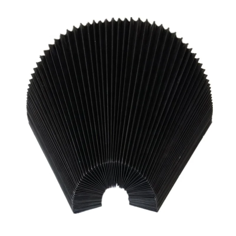 Factory Direct Price Flexible Pvc Nylon Accordion Bellows Organ Flat Bellows Cover For Cnc Machine Tools