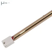 Manufacturer Gold Coated Carbon Fiber Infrared Heating Lamp for Roll Laminating Replacement