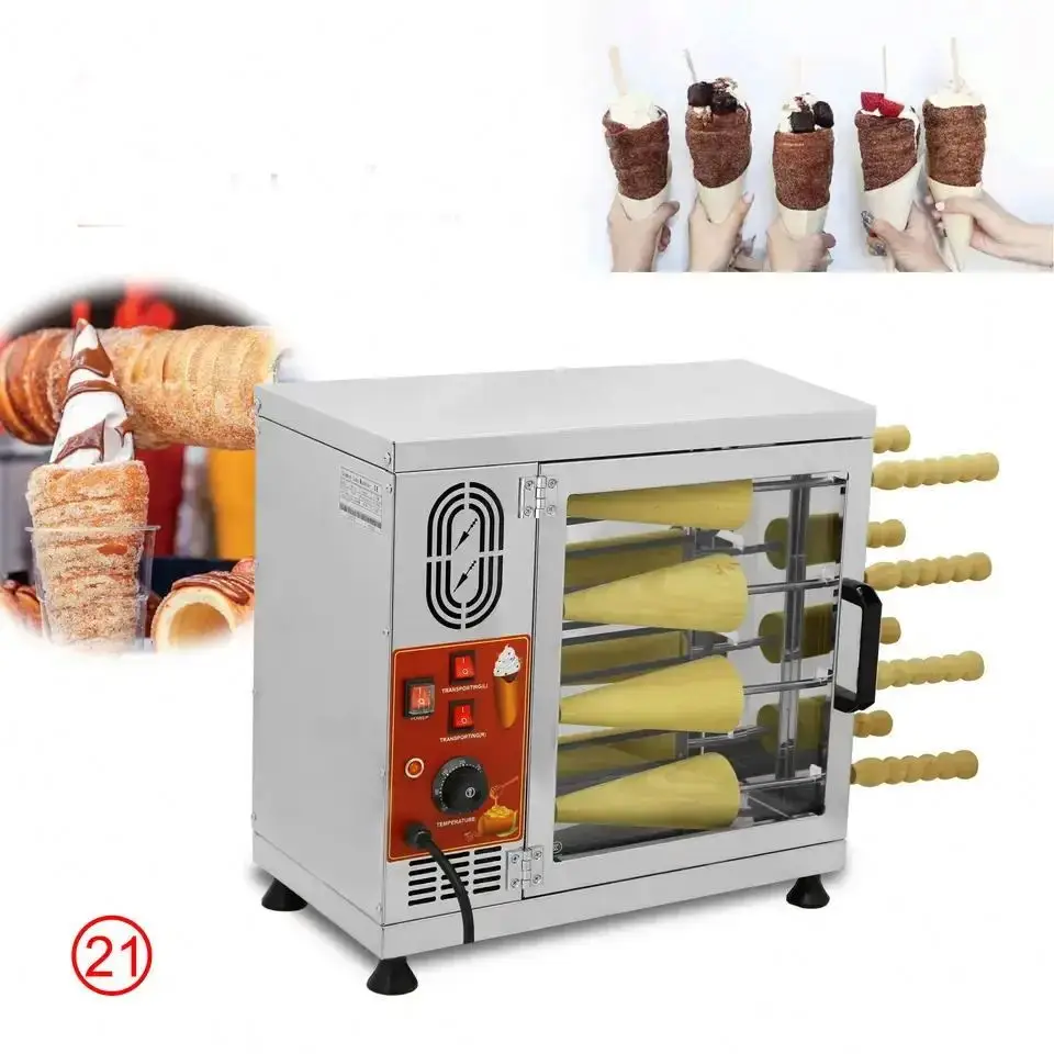 new products premium oven cake model and kurtos kalacs-chimney cakes and chimney cake with CE