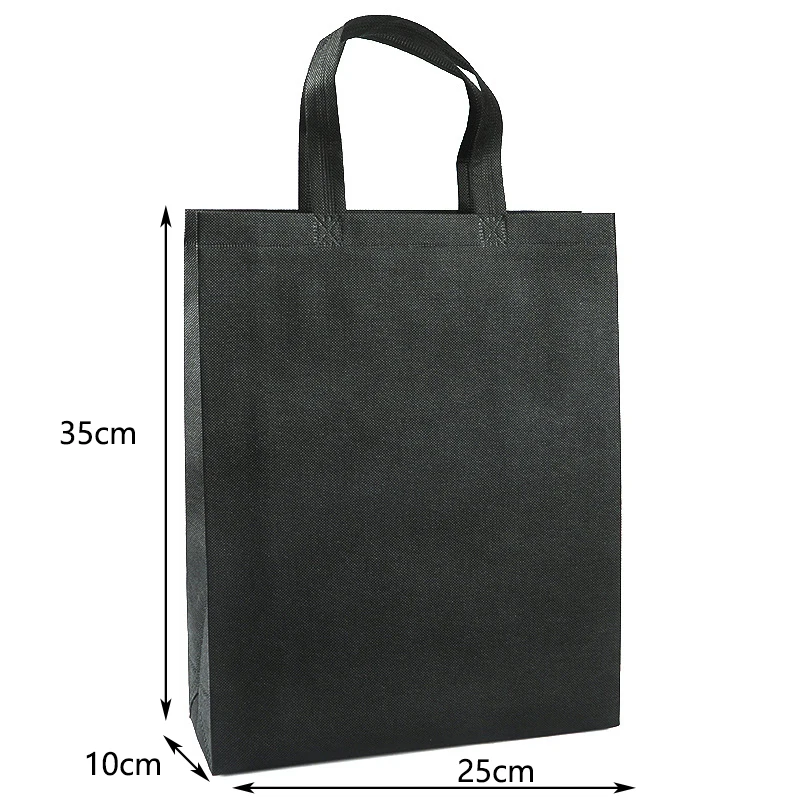 Large Capacity Thick Non Woven Hand Bag Color Non Woven Bag Tote Non Woven Bag Of 80 Gm Non-woven Polypropylene