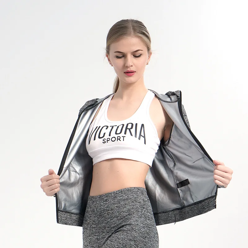 Running Fitness Clothes Sports Sweating Fever Wicking Clothes Slimming Fat Burning Body Clothes