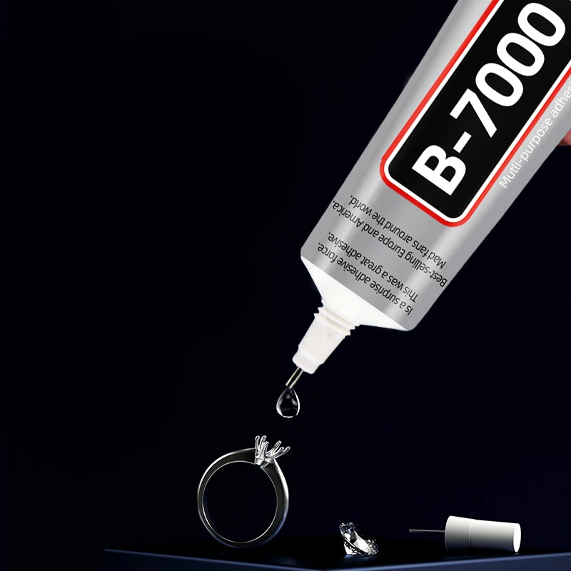 Многоцелевой клей для B-7000 ювелирных изделий инкрустация с липкими бриллиантами жемчужный ручной работы прозрачный