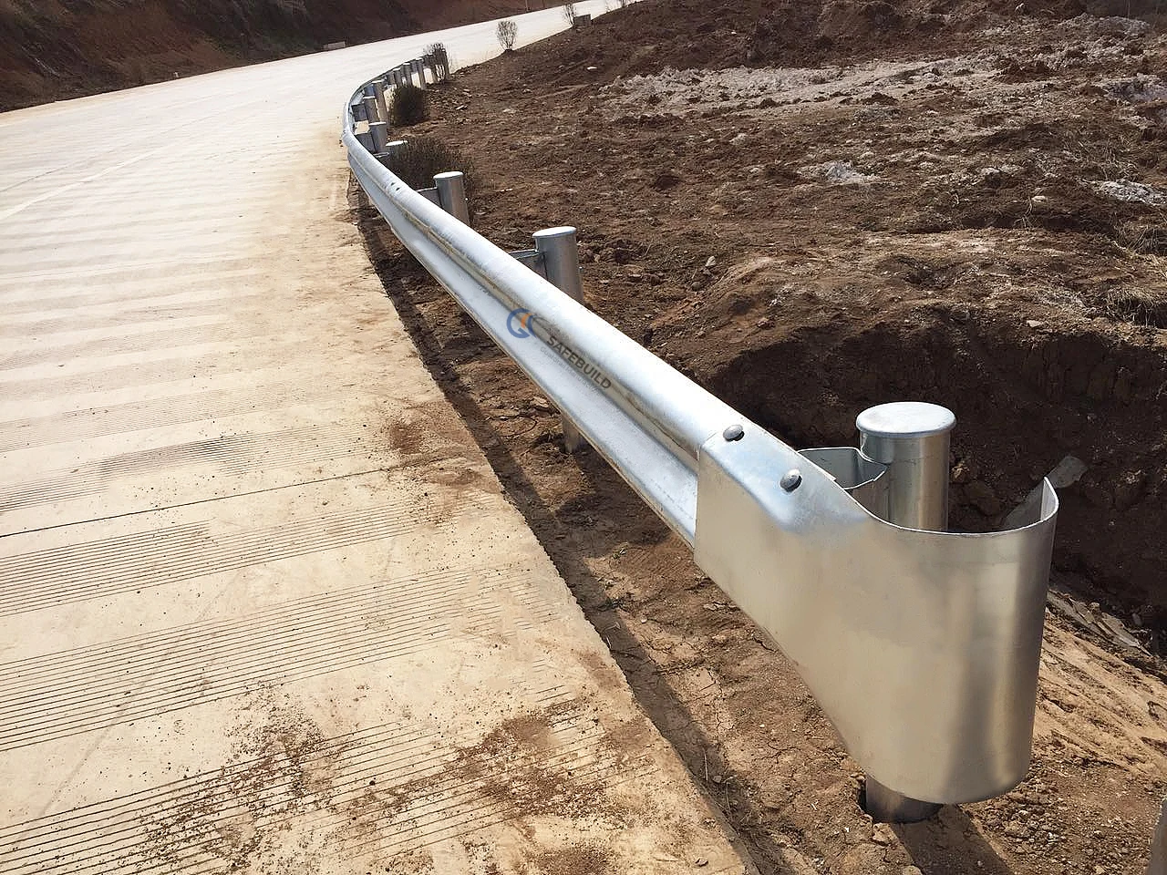 Reliable W Beam Guardrails Road Safety Leading Chinese Manufacturer