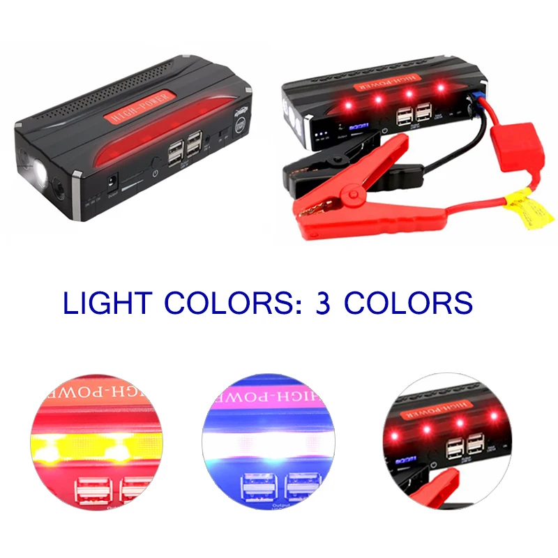 wholesale 12V 12000Ma Auto EPS Emergency Start Power 800a  Car Charger jump starter