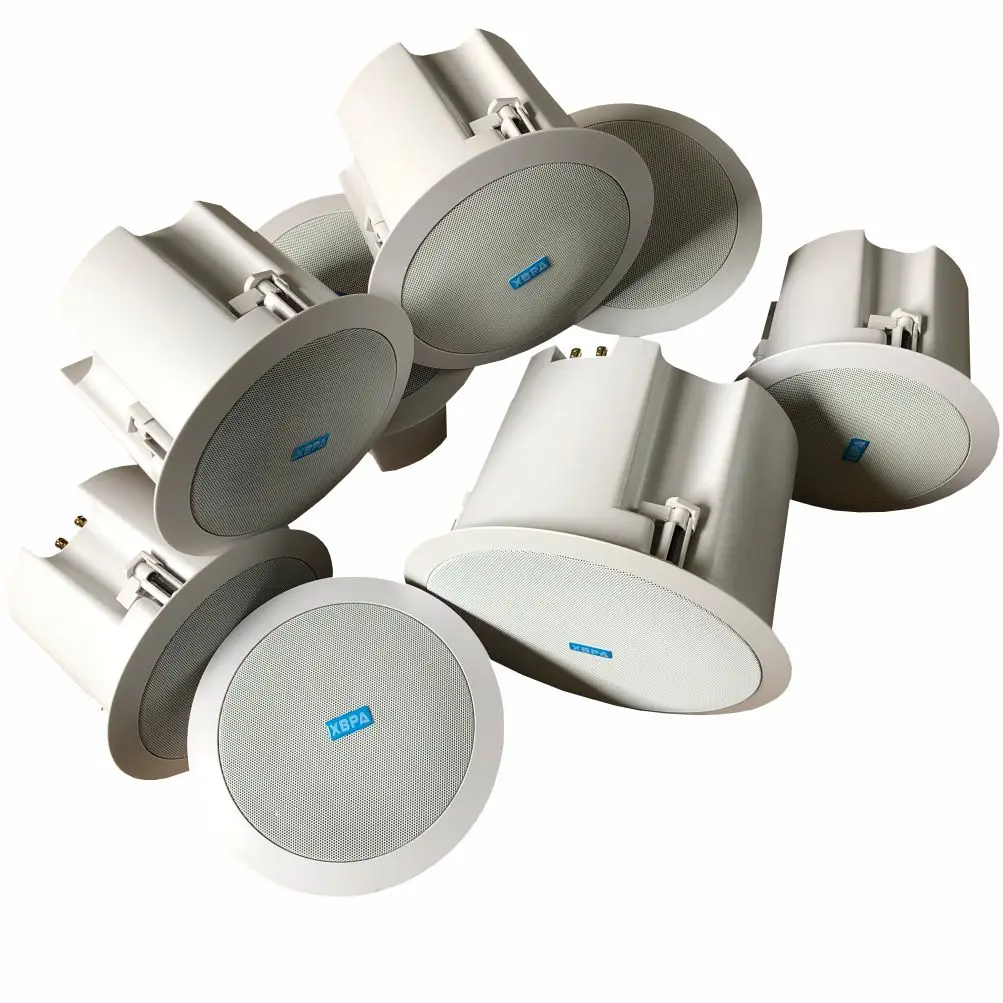 Multi-Room ceiling speaker 6W 10W 15W 20W 30W 40W 50W 60W  to 120W BGM wifi  ceiling speaker 4 to 8 inch