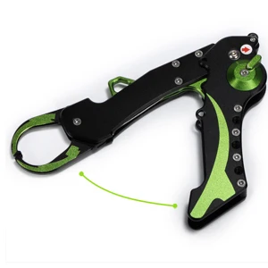 Promotion colorful fishing gear equipment set products aluminum fish mouth clamp tool fish gripper