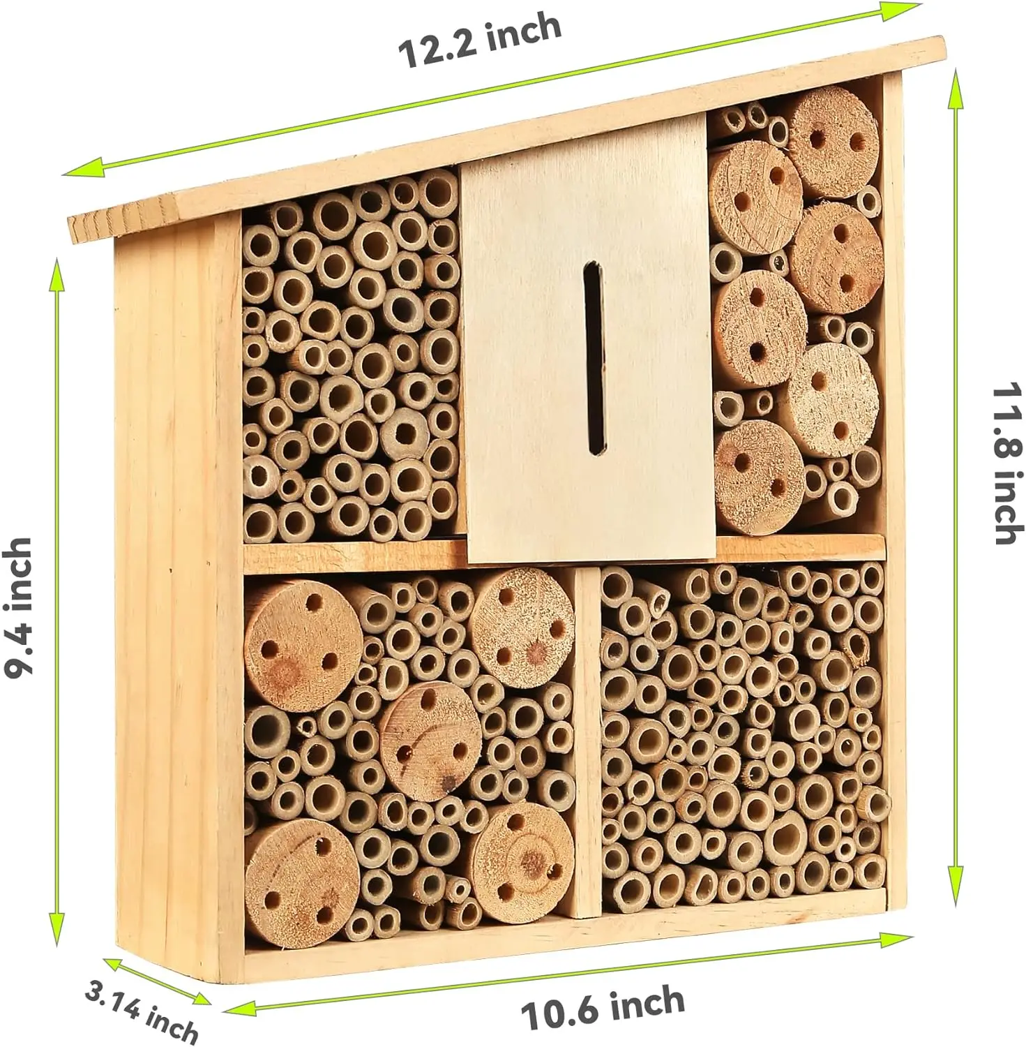carpenter bee trap cell drawer organizations wooden bee house handmade flow bee hive insect hotel beekeeping box equipment