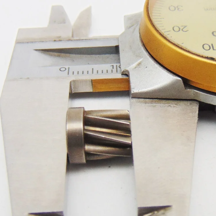 Factory manufacturer supplies  Top quality custom stainless steel drive m3 45 degree helical gears spiral bevel gear