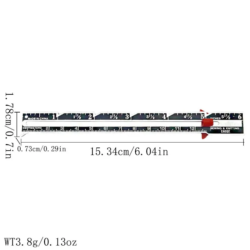 Homemade Sewing Edge Ruler Manual DIY Ruler Manual Patchwork Ruler Positioning Measure Button Edge Distance Parallel Lines