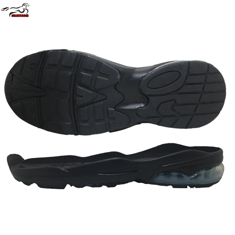 Factory customized running shoe phylon+tpr+air cushion soles fashion sneakers
