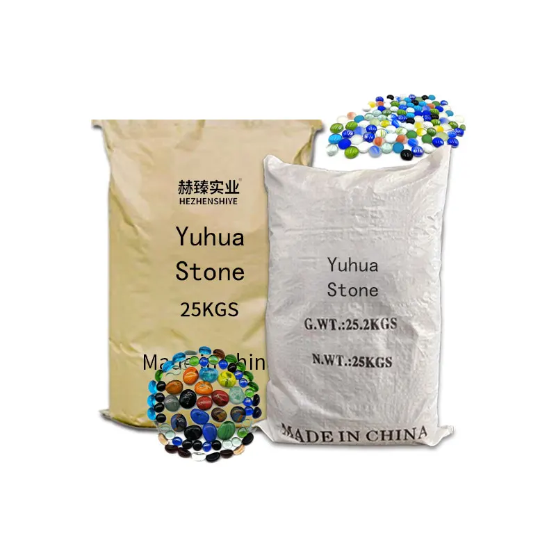 Quality color glass and stone mosaic tile for wall decor glass stones sea glass stone manufacturer
