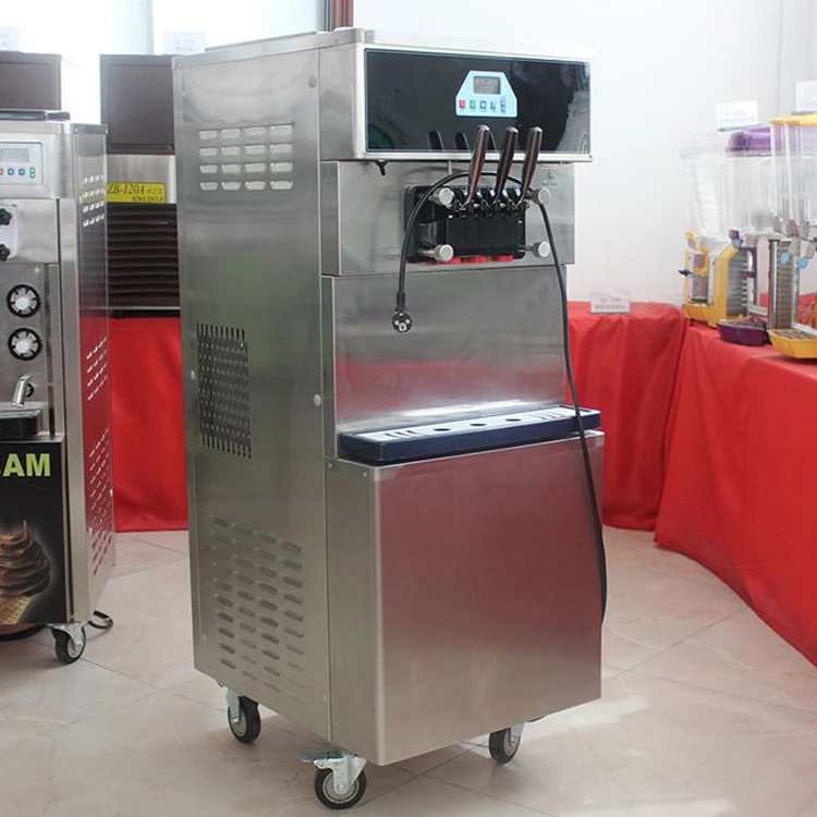 BW Hot selling commercial soft and hard ice cream machine good business ice cream maker