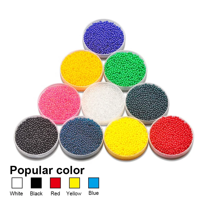 Pearl Shape Jelly Hydrogel Soil Gel Balls Plant Absorbing Brown Water Beads for Vases Filler