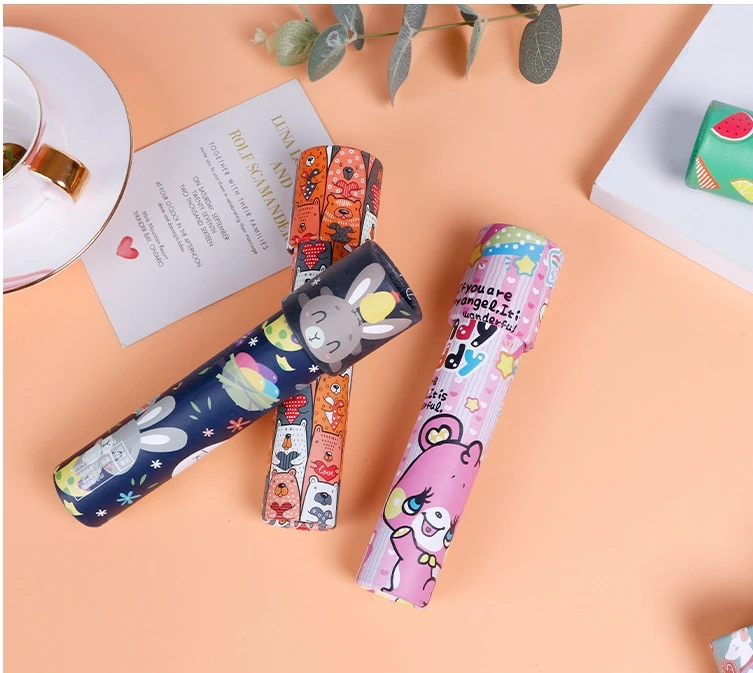 Colorful Kaleidoscope Classic Nostalgic Kaleidoscope Toy Real Scene for Kids Adults