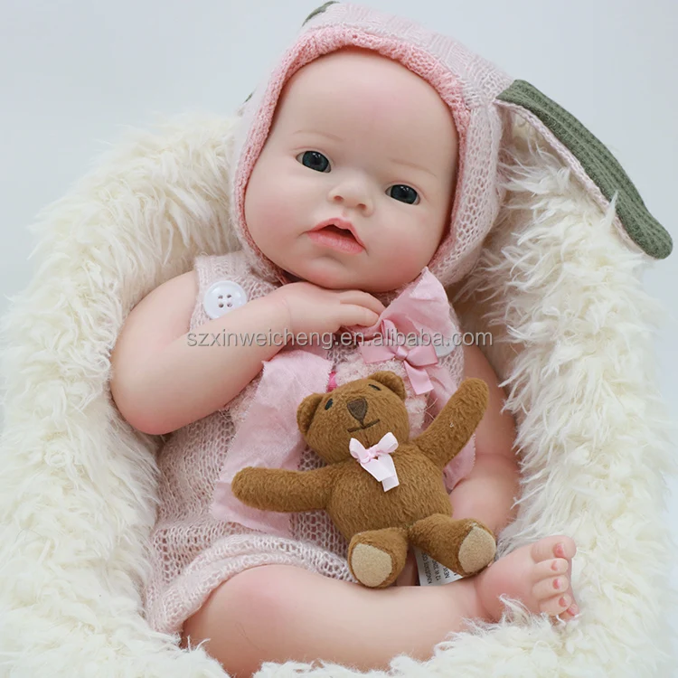 Reborn Baby Dolls 20 inch Girl with Wet Drinking System Dolls Realistic Soft Silicone Newborn Baby Doll