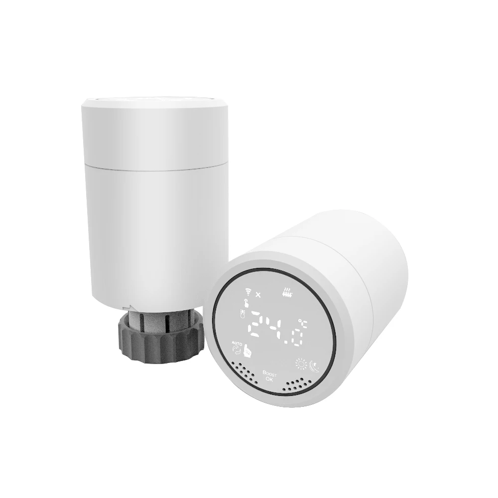 Термостат Zigbee TRV M30 для управления горячей водой термостат высоких температур работает с блоком цифровой термостатический клапан 3