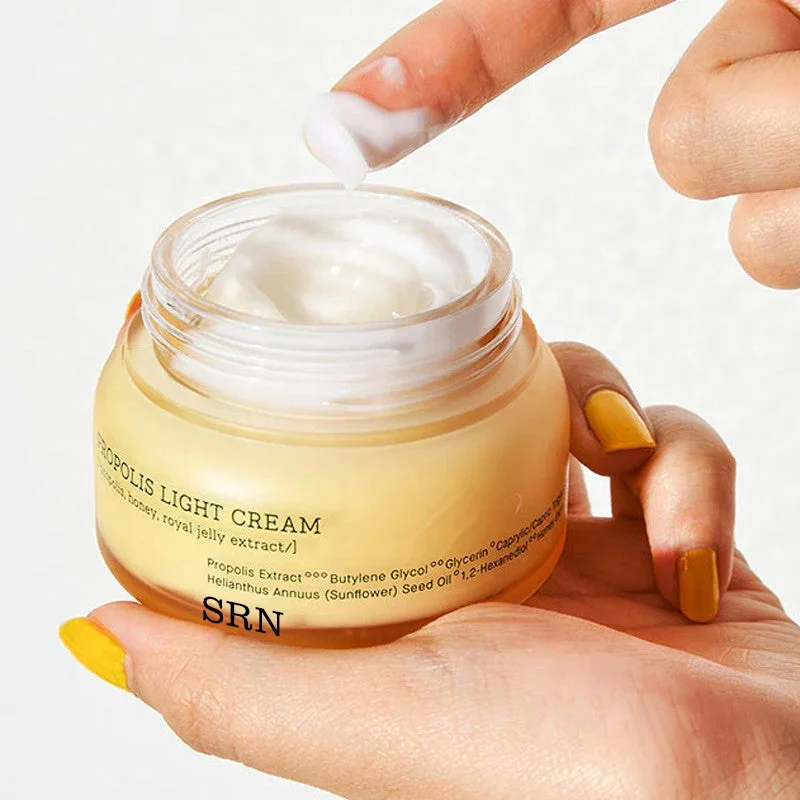 Private Label Natural Anti Aging Firming Nourishing Manuka Honey And Almond Propolis Face Cream